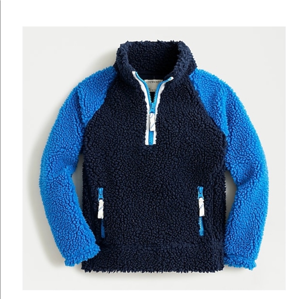 J. Crew Crewcuts matching boys fleece set!